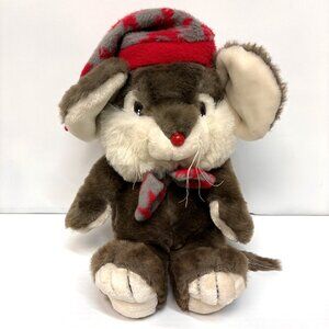 Dayton Hudson Plush Lil Tweaks Christmas Mouse Vintage 80s Target Large 15 Inch